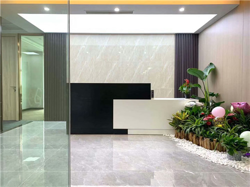 前臺logo墻裝飾圖片，前臺LOGO效果圖賞析