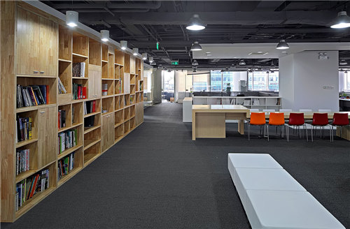 辦公室休閑區設計圖集展示