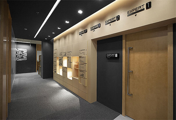 有情調(diào)的辦公室走廊設計